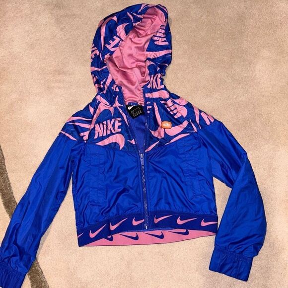 Nike Sportswear WR Jacket Windbreaker Lightweight Workout Gymnastics Coat - Picture 1 of 4
